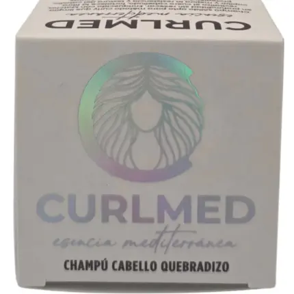 CurlMed Champú Sólido Cabello Quebradizo Té Matcha 80g - 1